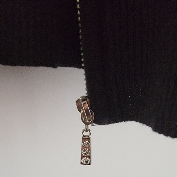 NWOT Lightweight cardigan /jacket with rhinestones - Picture 6 of 11